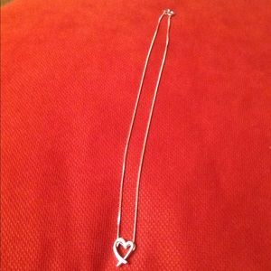 A genuine 925 sterling silver necklace.